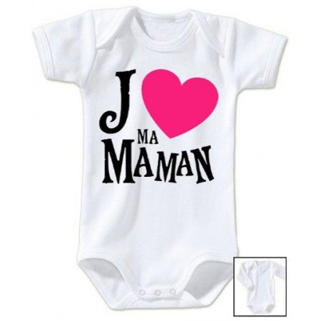 Body Bébé Rose "Je Suis Mignonne Regardez Ma Maman" - Cadeau Drôle - Neuf Avec Étiquettes