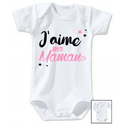 Body de bébé vous en rêviez ma mère m’a fait garçon