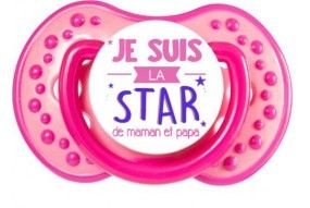 Sucette de bébé j'aime mon papa garçon