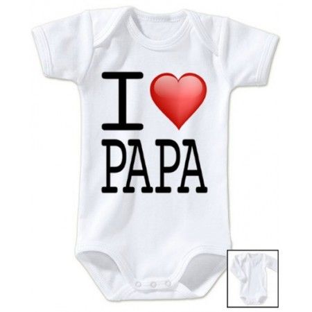Body de bébé belle comme papa râleuse comme maman
