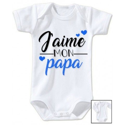 Body  de bébé à la maison c’est papa qui commande quand maman n’est pas là