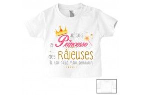 Tee-shirt de bébé tu es mon parrain de rêve fille