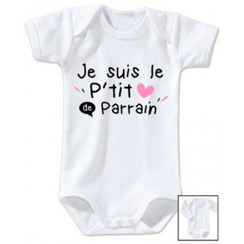 Body de bébé chiant moi j’ai tout simplement le caractère de mon parrain