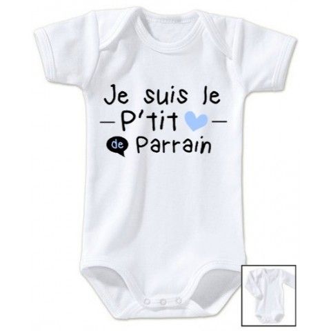 Body de bébé chiant moi j’ai tout simplement le caractère de mon parrain