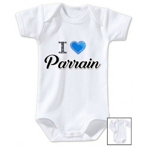 Body de bébé mon parrain est pas parfait et alors fille