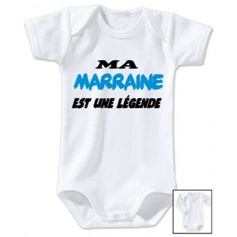 Body de bébé ma marraine me trouve trop chou