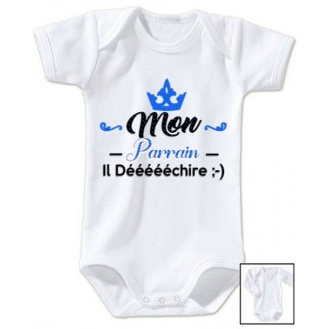 Body de bébé la princesse à marraine