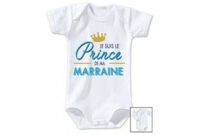 Body de bébé la princesse à marraine